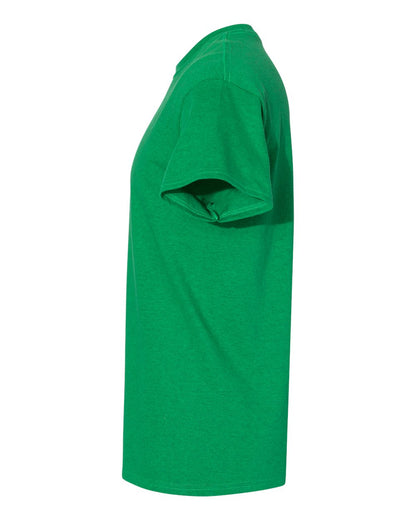 Gildan 5000 Unisex Heavy Cotton™ T-Shirt - Antique Irish Green - Direct Side