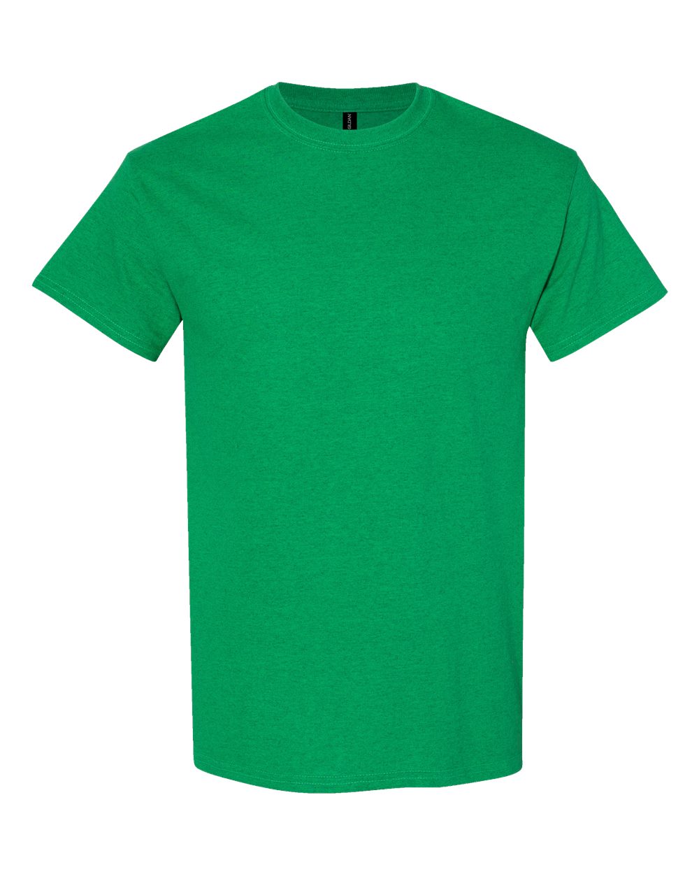 Gildan 5000 Unisex Heavy Cotton™ T-Shirt - Antique Irish Green - Front View