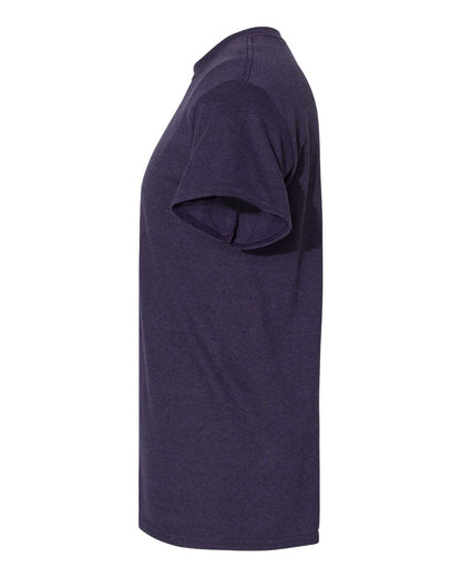Gildan 5000 Unisex Heavy Cotton™ T-Shirt - Blackberry - Direct Side