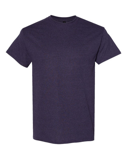 Gildan 5000 Unisex Heavy Cotton™ T-Shirt - Blackberry - Front View