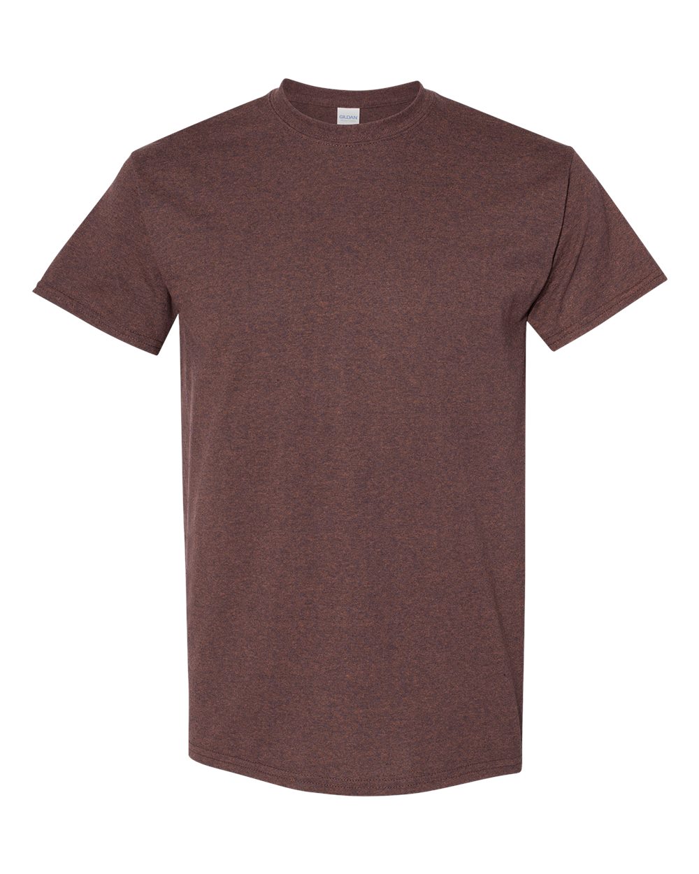 Gildan 5000 Unisex Heavy Cotton™ T-Shirt - Russet - Front View