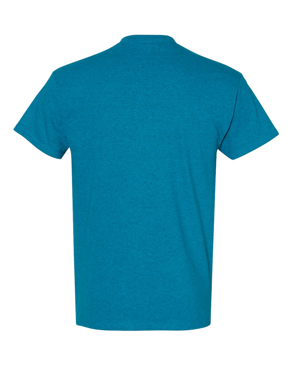 Gildan 5000 Unisex Heavy Cotton™ T-Shirt - Antique Sapphire - Back View