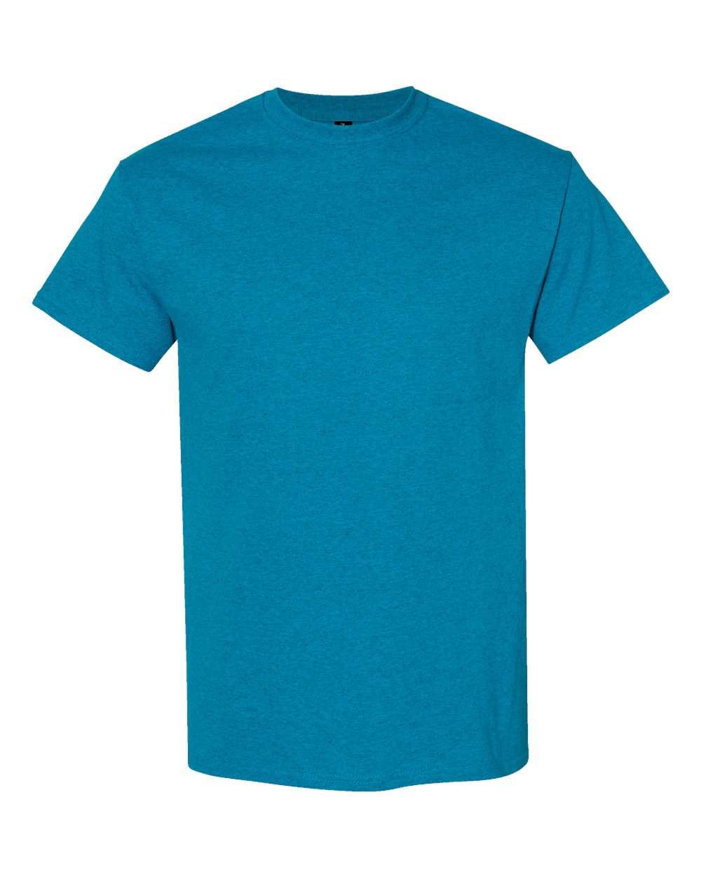 Gildan 5000 Unisex Heavy Cotton™ T-Shirt - Antique Sapphire - Front View