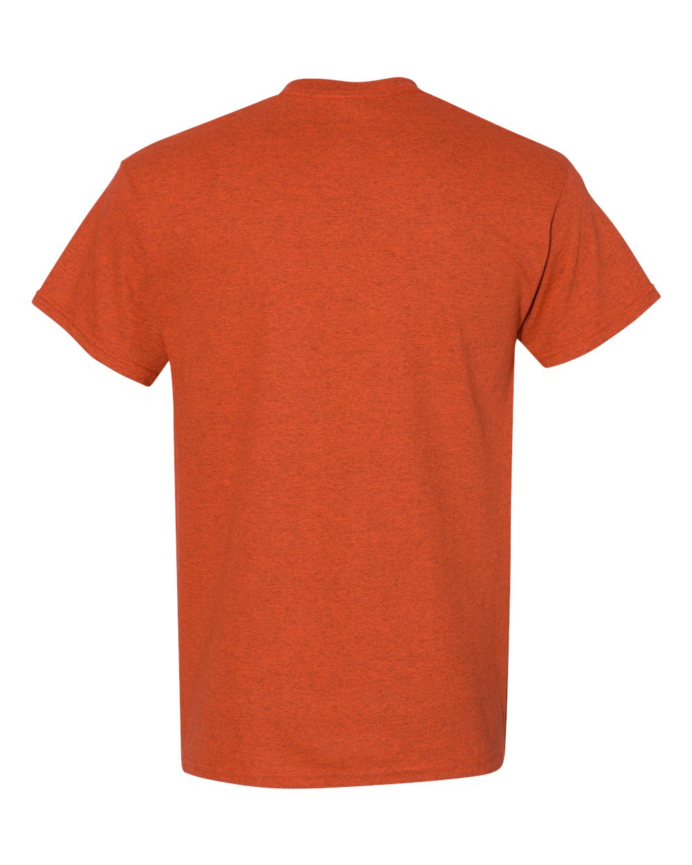 Gildan 5000 Unisex Heavy Cotton™ T-Shirt - Antique Orange - Back View