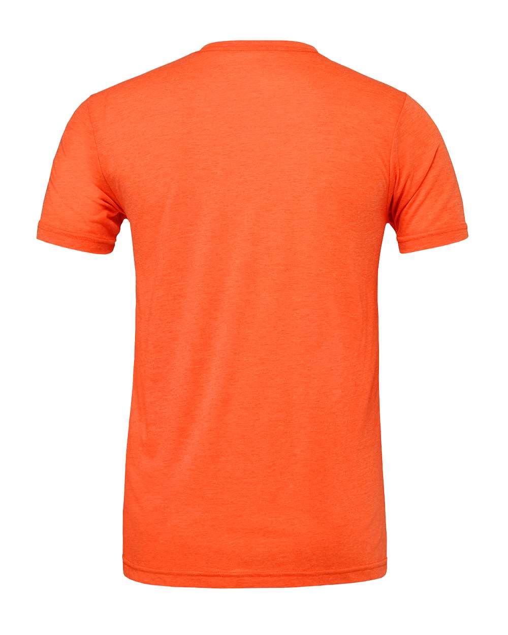 BELLA + CANVAS 3001 Jersey Tee - Orange - Back View