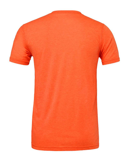 BELLA + CANVAS 3001 Jersey Tee - Orange - Back View