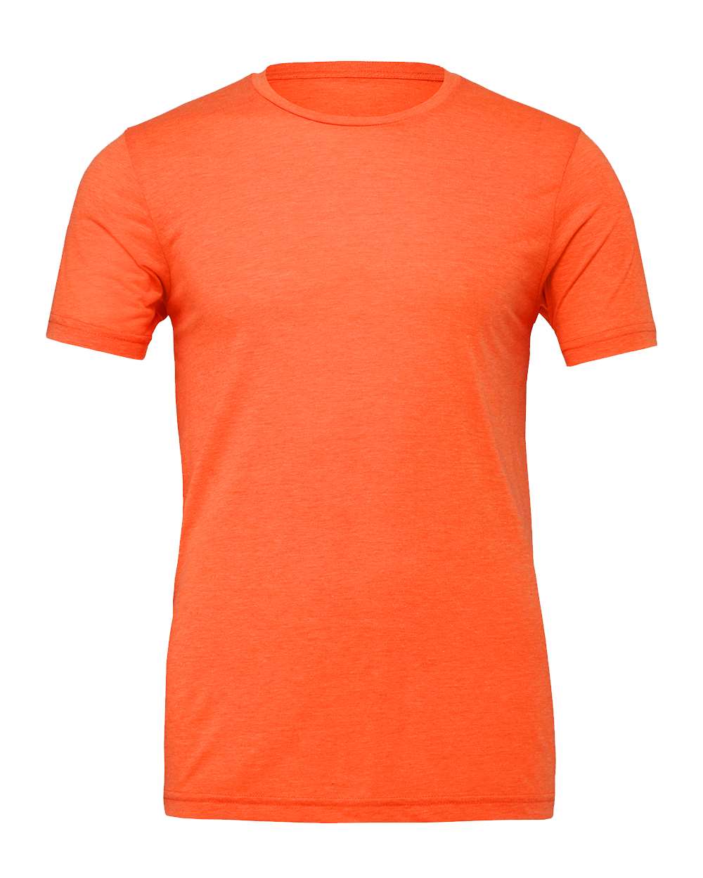 BELLA + CANVAS 3001 Jersey Tee - Orange - Front View
