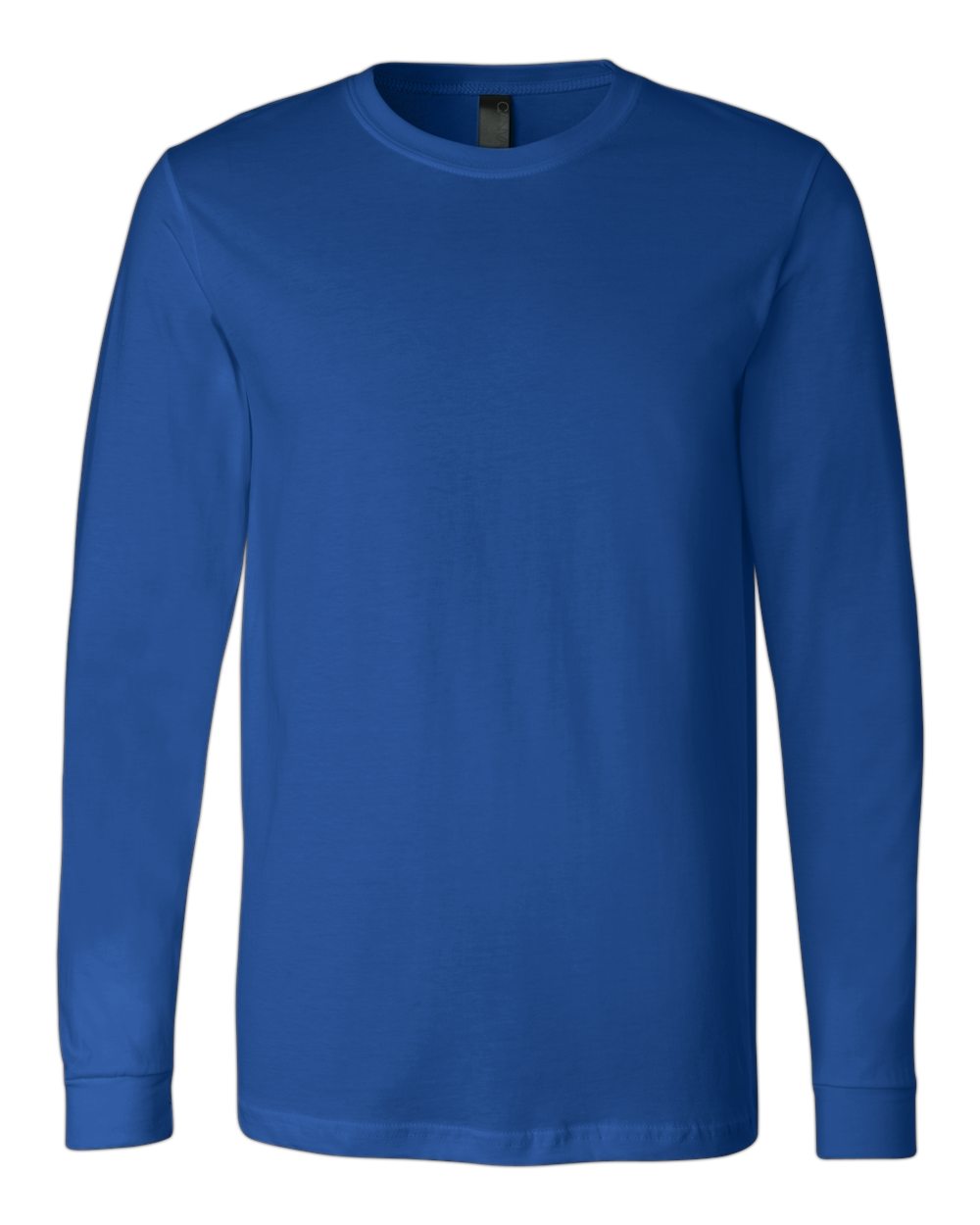 BELLA + CANVAS 3501 Unisex Jersey Long Sleeve Tee - True Royal - Front View