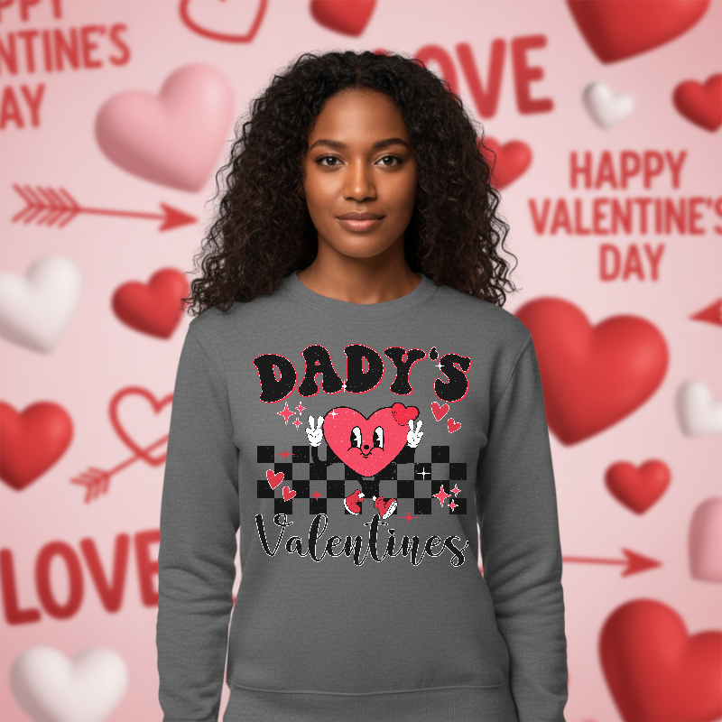 Heart Hands Love – Valentine Apparel DTF Transfer