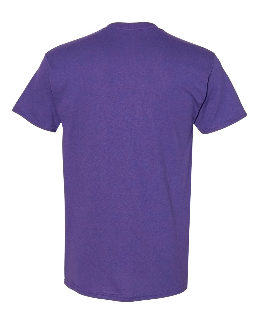 Gildan 5000 Unisex Heavy Cotton™ T-Shirt - Lilac - Back View
