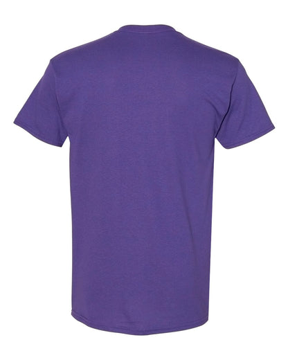 Gildan 5000 Unisex Heavy Cotton™ T-Shirt - Lilac - Back View