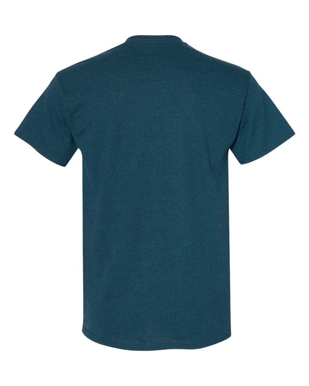 Gildan 5000 Unisex Heavy Cotton™ T-Shirt - Midnight - Back View