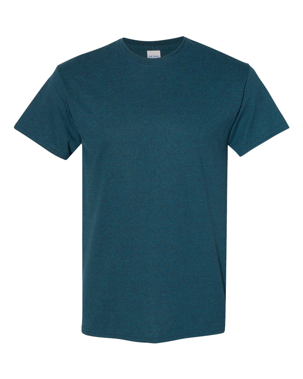 Gildan 5000 Unisex Heavy Cotton™ T-Shirt - Midnight - Front View