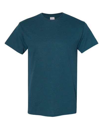 Gildan 5000 Unisex Heavy Cotton™ T-Shirt - Midnight - Front View