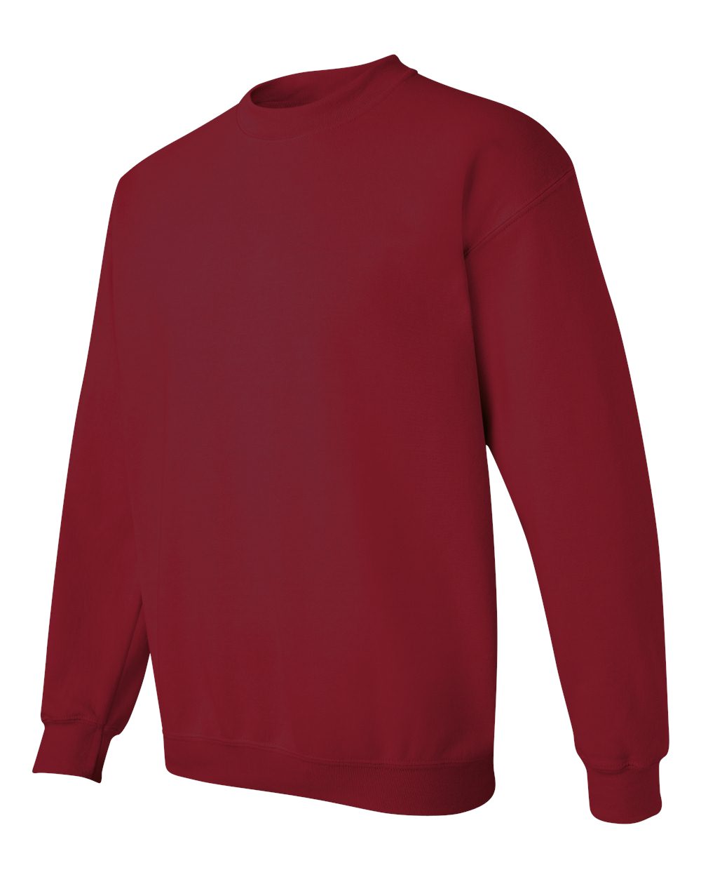 Gildan 18000 Unisex Heavy Blend™ Crewneck Sweatshirt - Cardinal Red - Side View