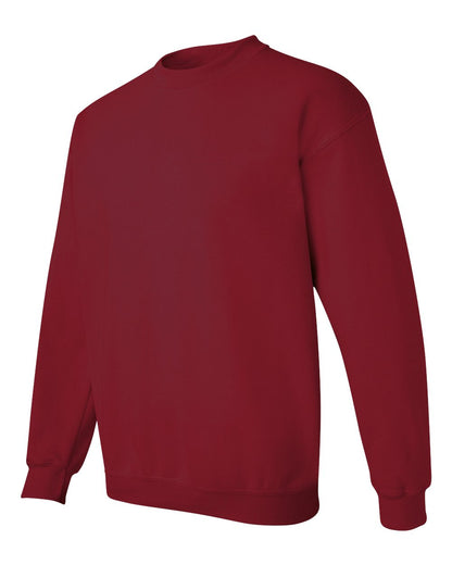Gildan 18000 Unisex Heavy Blend™ Crewneck Sweatshirt - Cardinal Red - Side View