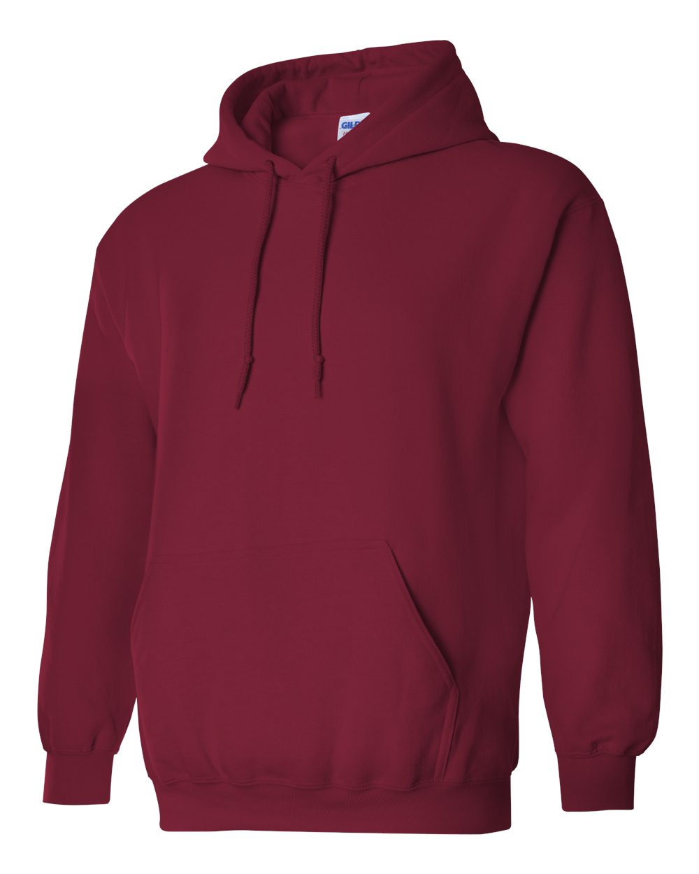 Gildan 18500 Unisex Heavy Blend™ Hooded Sweatshirt - Cardinal Red - Side View