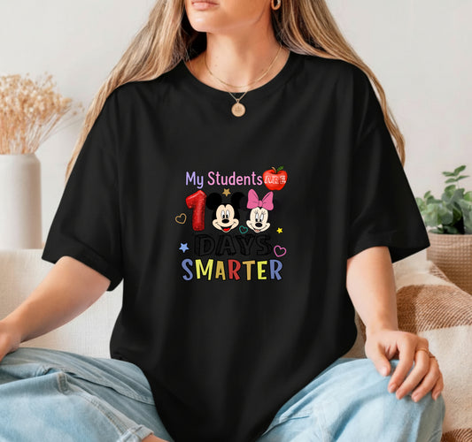 My Students are 100 Days Smarter – 100 Days of School DTF Transfer