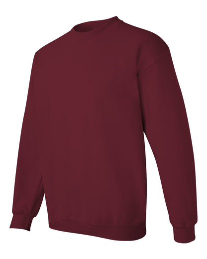 Gildan 18000 Unisex Heavy Blend™ Crewneck Sweatshirt - Garnet - Side View