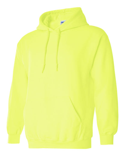 Gildan 18500 Unisex Heavy Blend™ Hooded Sweatshirt - Safety Green - Side View