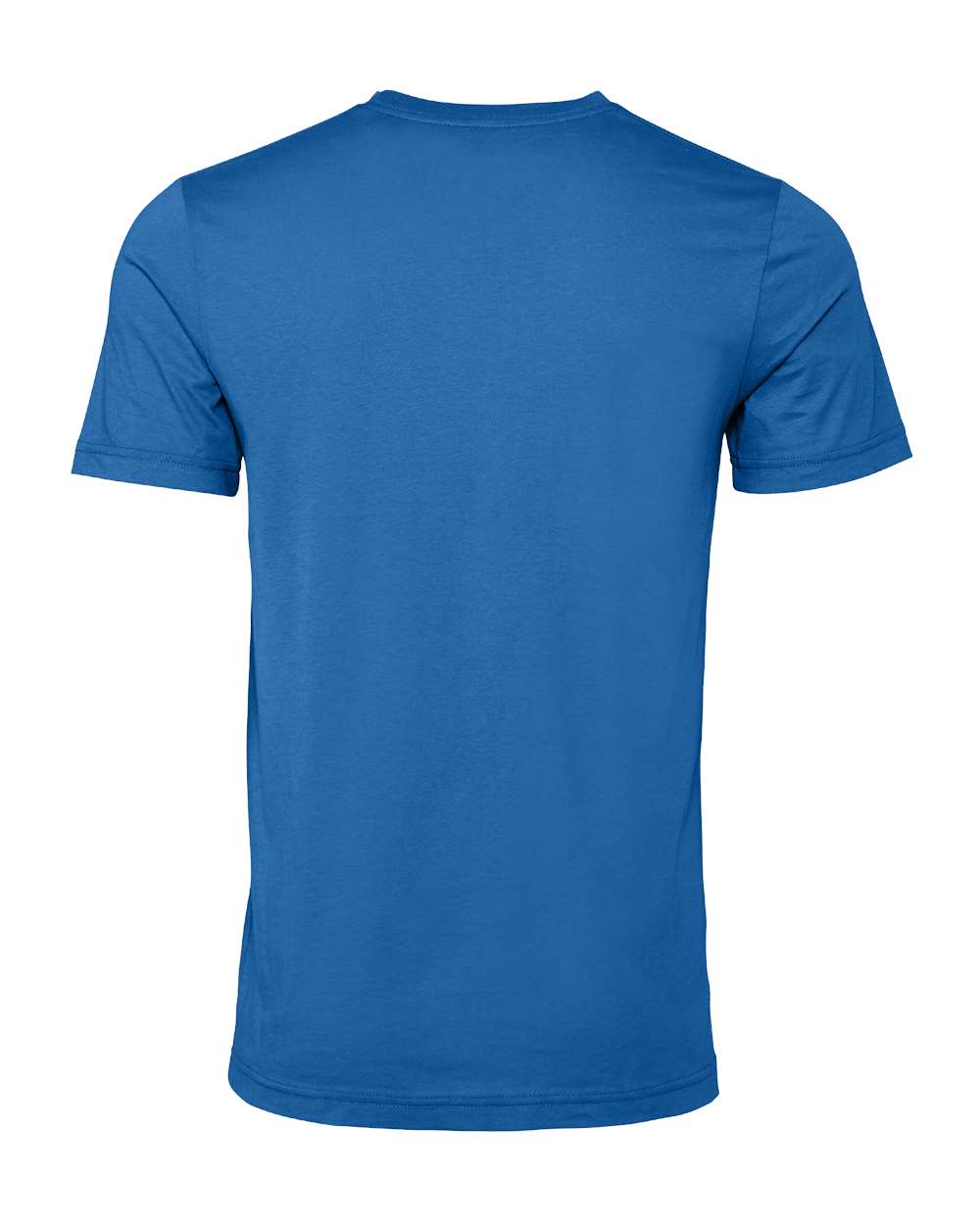 BELLA + CANVAS 3001 Jersey Tee - Columbia Blue - Back View