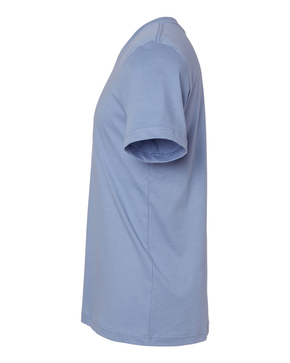 BELLA + CANVAS 3001 Jersey Tee - Lavender Blue - Direct Side