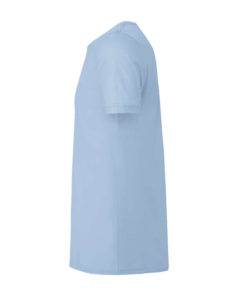 BELLA + CANVAS 3001 Jersey Tee - Baby Blue - Direct Side