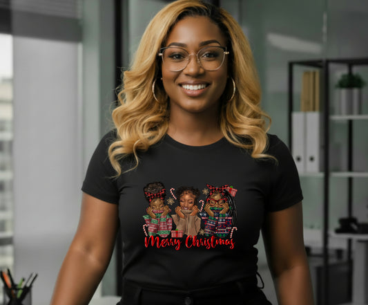 Meowy Christmas Cat Lovers – DTF Transfer