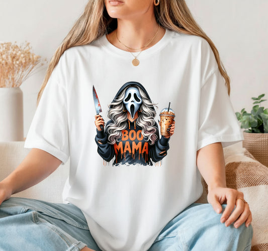 Boo! Cute Ghost – Halloween DTF Transfer