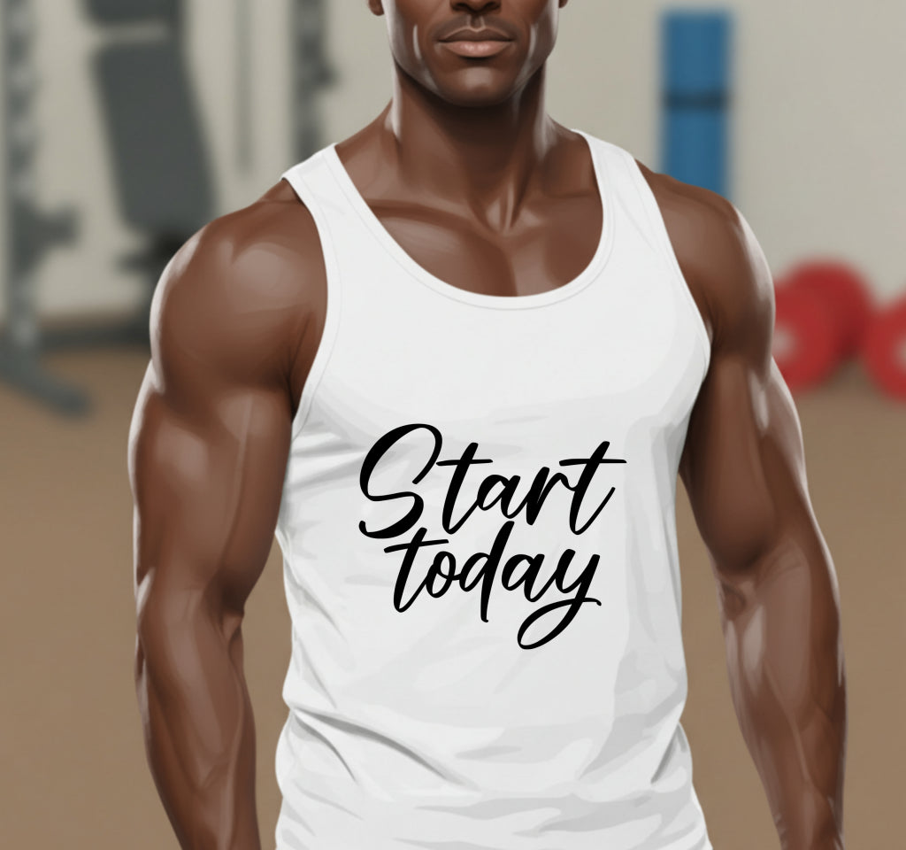 Start Today Gym Motivation – DTF Transfer