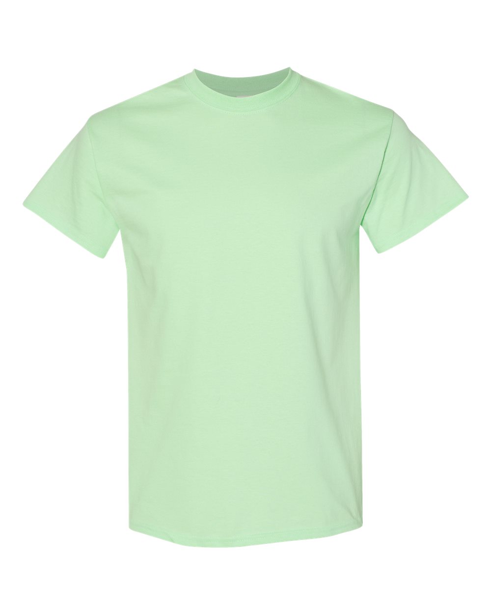 Gildan 5000 Unisex Heavy Cotton™ T-Shirt - Mint Green - Front View