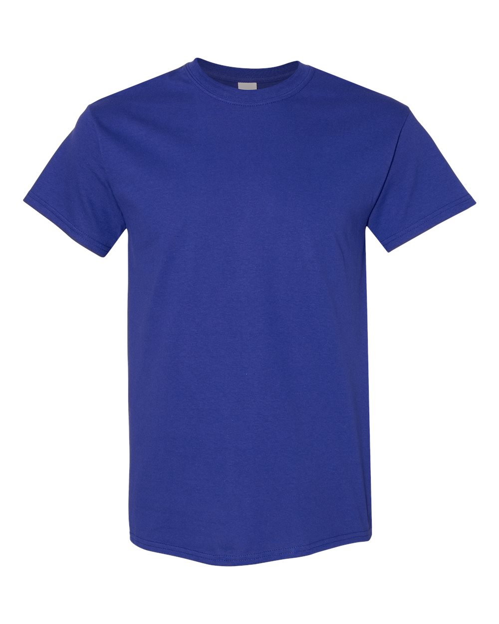 Gildan 5000 Unisex Heavy Cotton™ T-Shirt - Cobalt - Front View