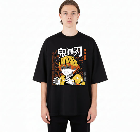 Demon Slayer Tanjiro Water Breathing – Anime DTF Transfer