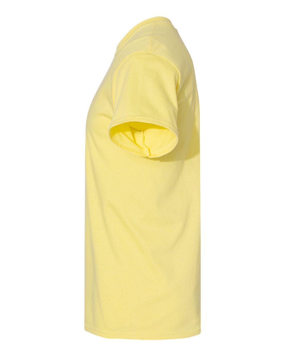 Gildan 5000 Unisex Heavy Cotton™ T-Shirt - Cornsilk - Direct Side