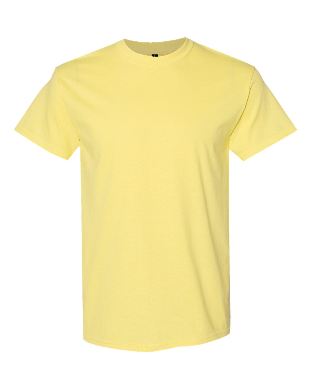 Gildan 5000 Unisex Heavy Cotton™ T-Shirt - Cornsilk - Front View