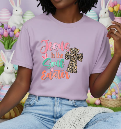 Floral Crown Bunny Face – Easter DTF Transfer