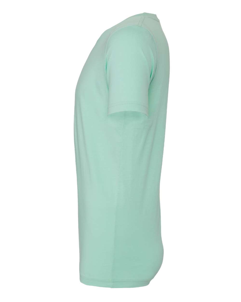 BELLA + CANVAS 3001 Jersey Tee - Mint - Direct Side