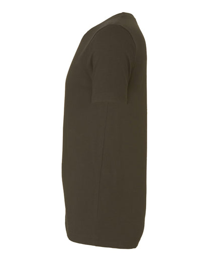 BELLA + CANVAS 3001 Jersey Tee - Army - Direct Side