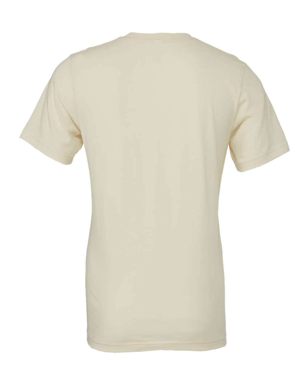 BELLA + CANVAS 3001 Jersey Tee - Natural - Back View