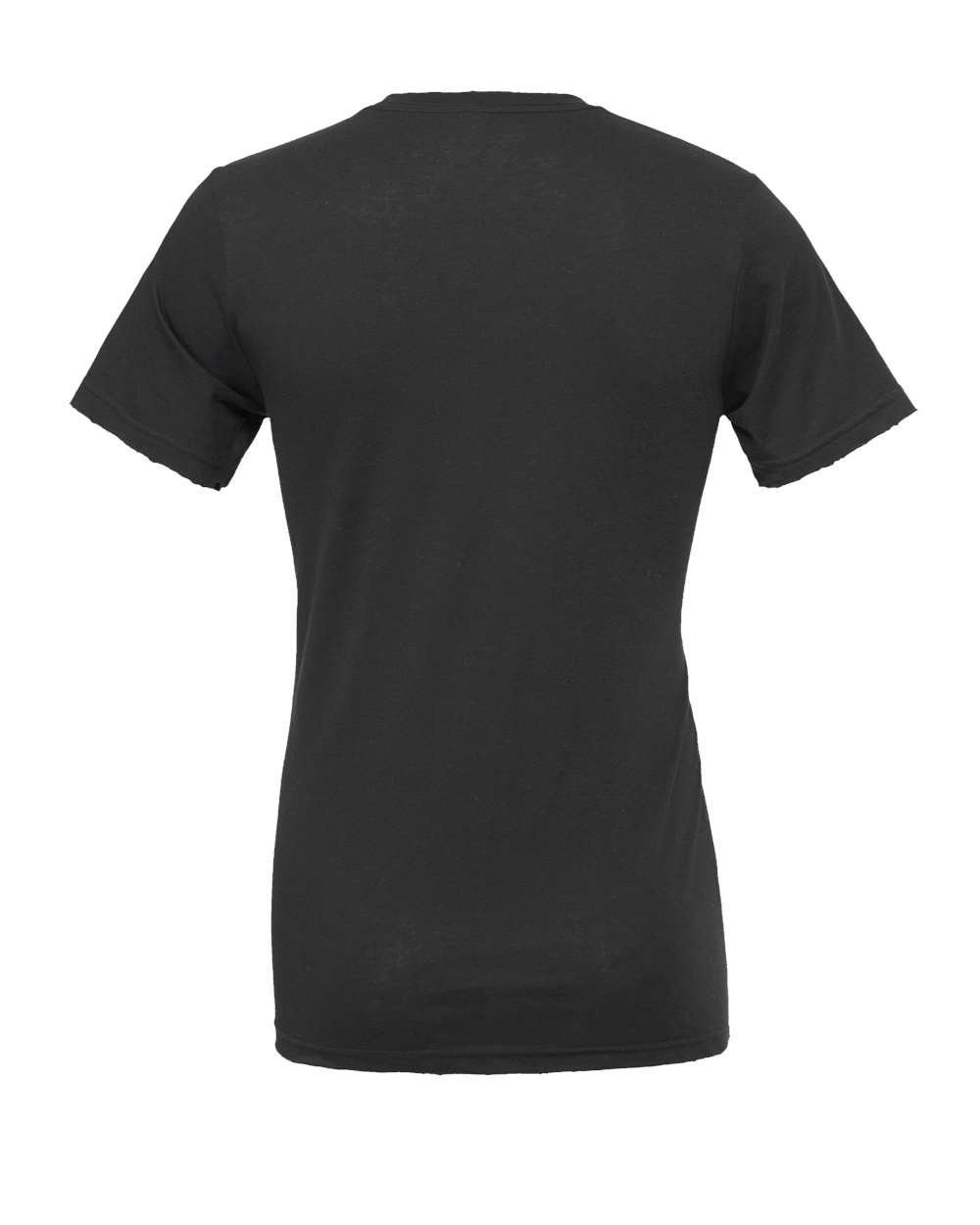 BELLA + CANVAS 3001 Jersey Tee - Dark Grey - Back View