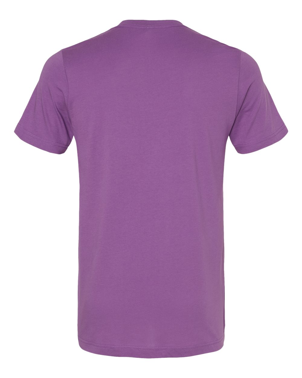 BELLA + CANVAS 3001 Jersey Tee - Royal Purple - Back View
