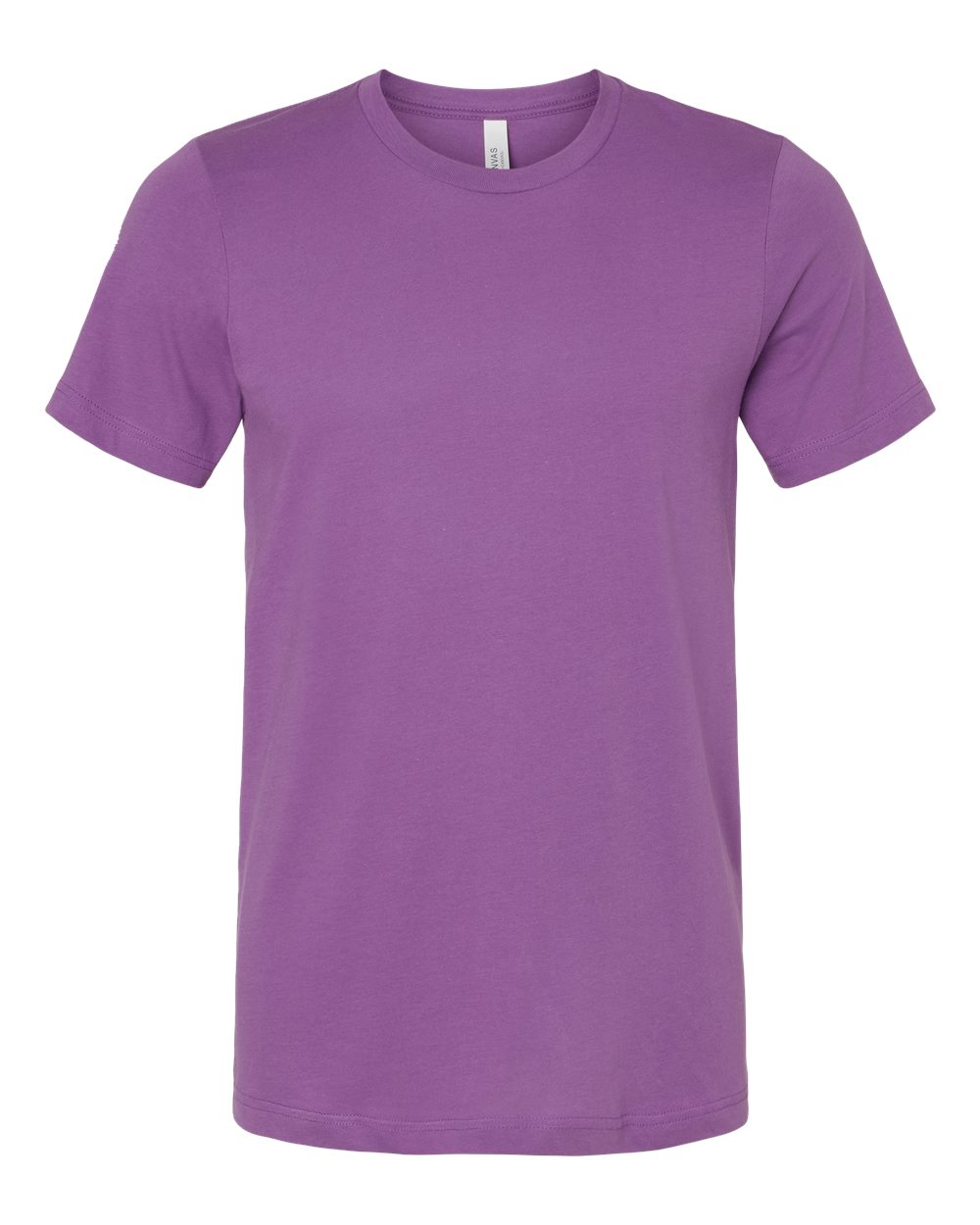 BELLA + CANVAS 3001 Jersey Tee - Royal Purple - Front View