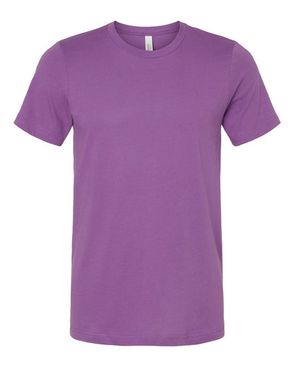 BELLA + CANVAS 3001 Jersey Tee - Royal Purple - Front View
