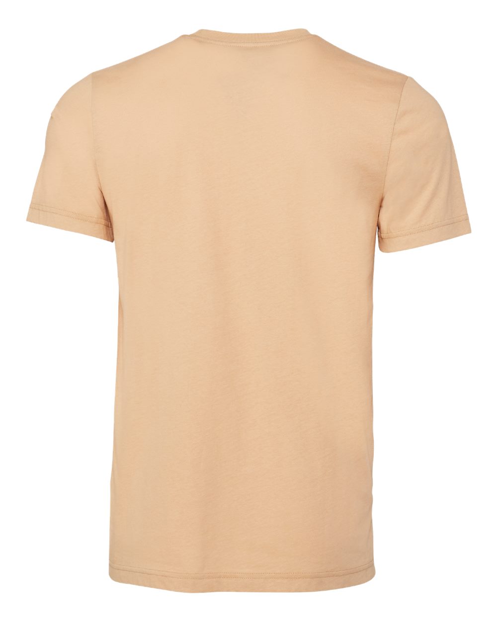 BELLA + CANVAS 3001 Jersey Tee - Sand Dune - Back View