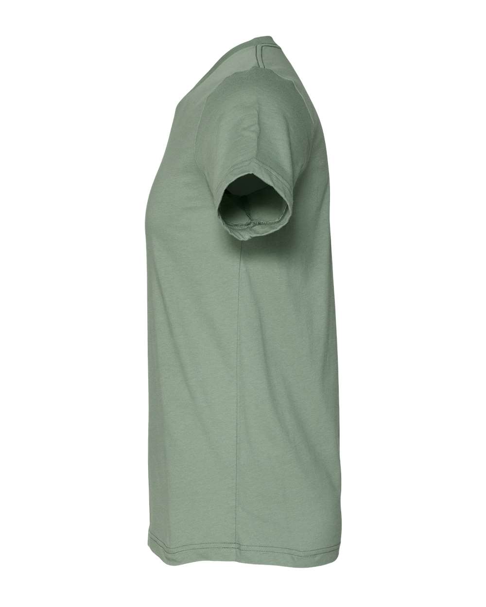 BELLA + CANVAS 3001 Jersey Tee - Sage - Direct Side