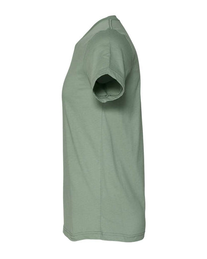 BELLA + CANVAS 3001 Jersey Tee - Sage - Direct Side