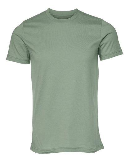 BELLA + CANVAS 3001 Jersey Tee - Sage - Front View
