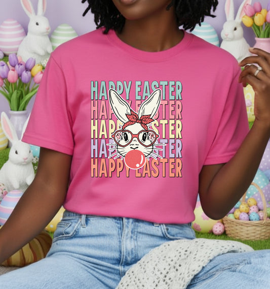 Cute Easter Bunny Face – Easter DTF Transfer