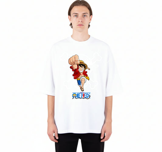 ONE PIECE Luffy Serious – Anime DTF Transfer