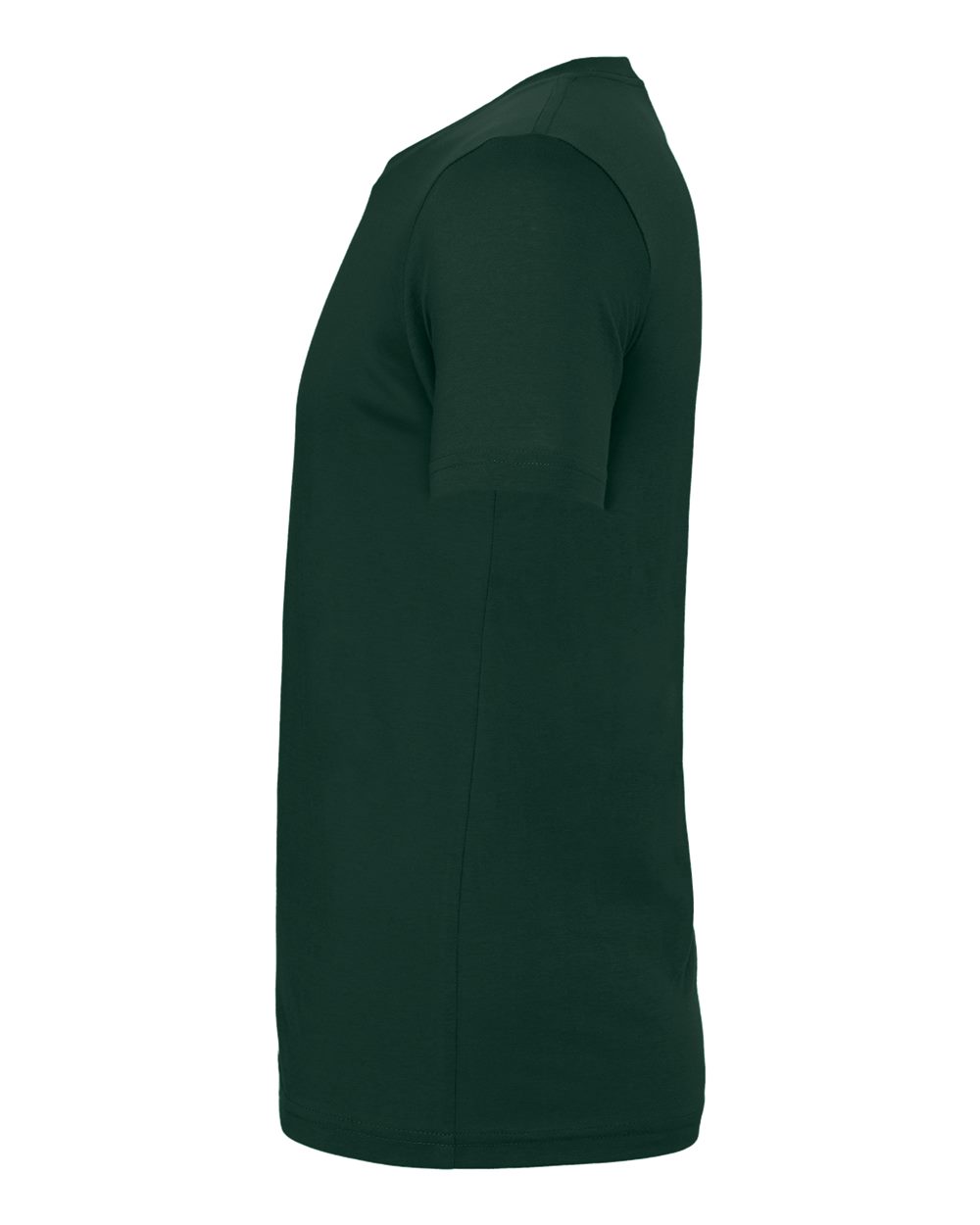 BELLA + CANVAS 3001 Jersey Tee - Forest - Direct Side